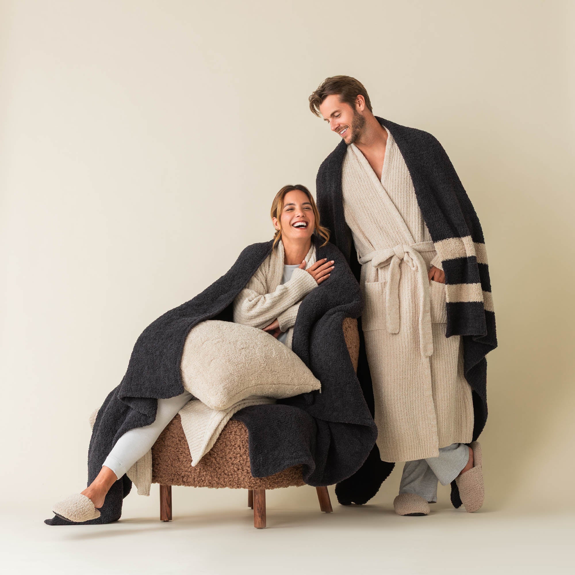 Cloud Throw Blanket - Double Woven Heavy Weight | Kashwere
