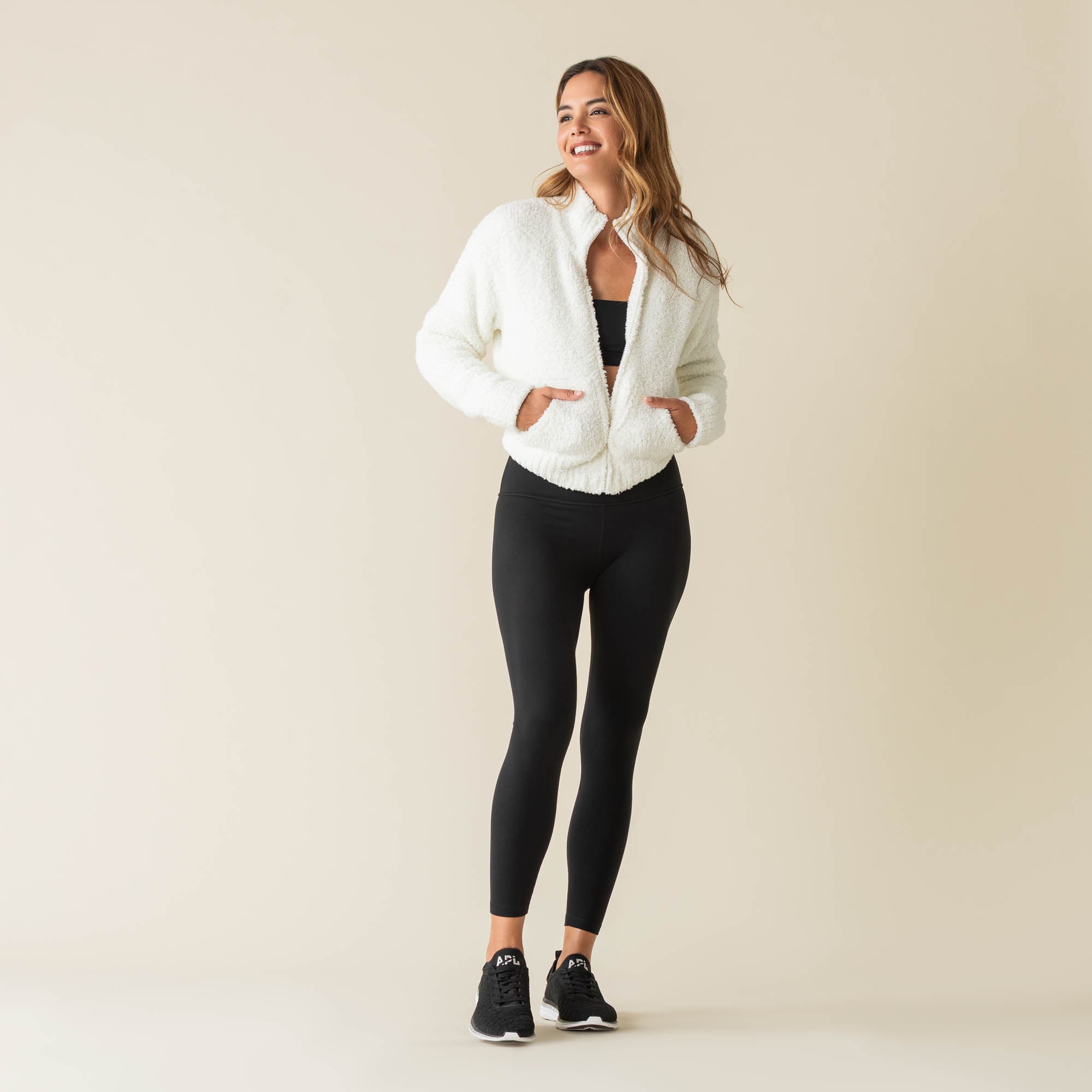 Women's - Jackets - Cropped Zip Up - Solid - Chenilla Classic™