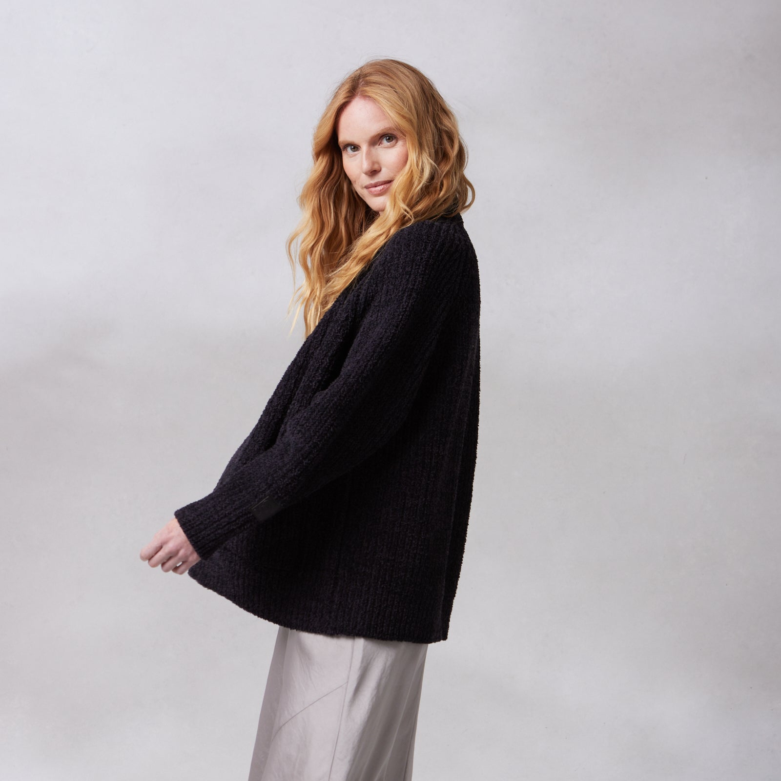 トップス mechianuke Cachecoeur Knit Cardigan CHICWISH Women Fuzzy Pearl Heart Knit Cardigan Romantic V