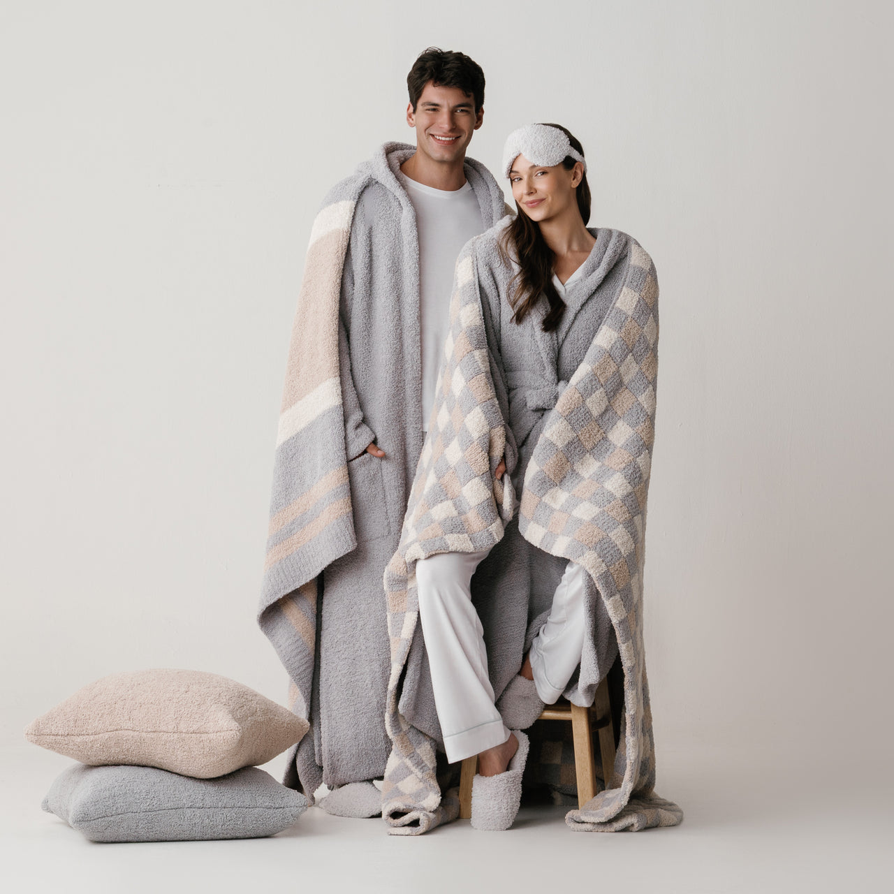 Gingham Throw Blanket
