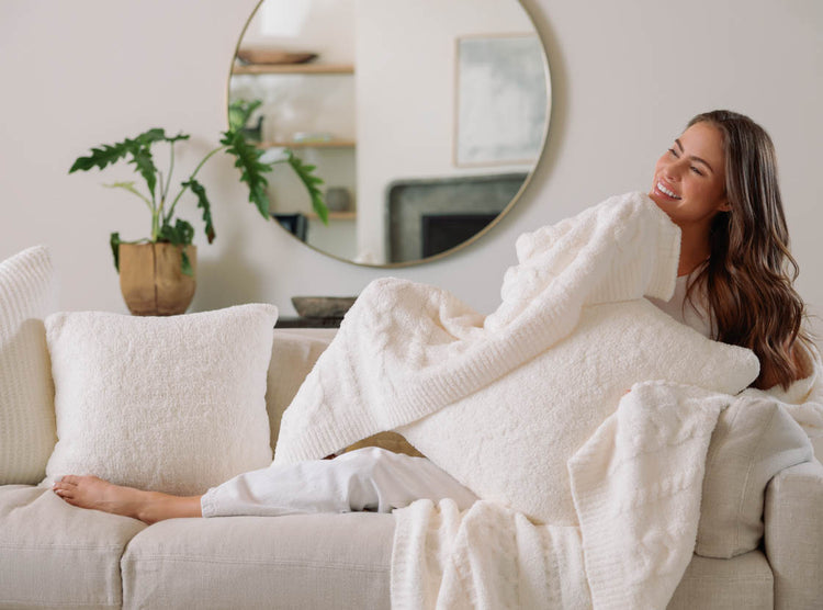 Half Blanket - Laurel Striped - Kash-cozy™