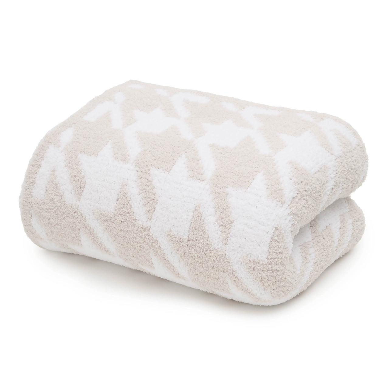 Throws - Large Houndstooth - Chenilla Cloud™
