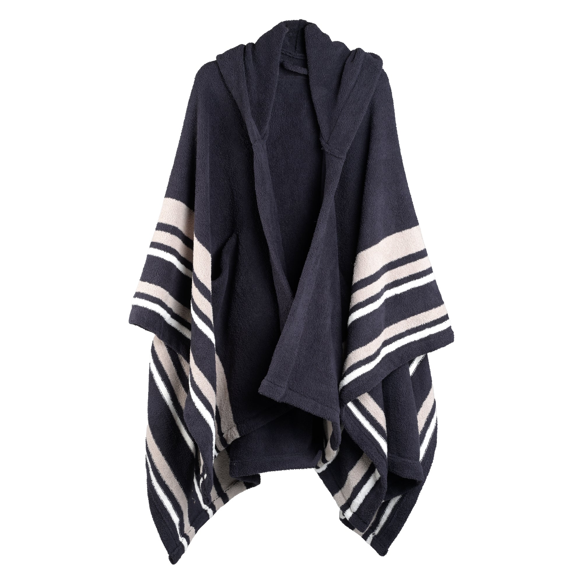 Unisex - Oversized Ponchos - Striped - Kash-comfort™