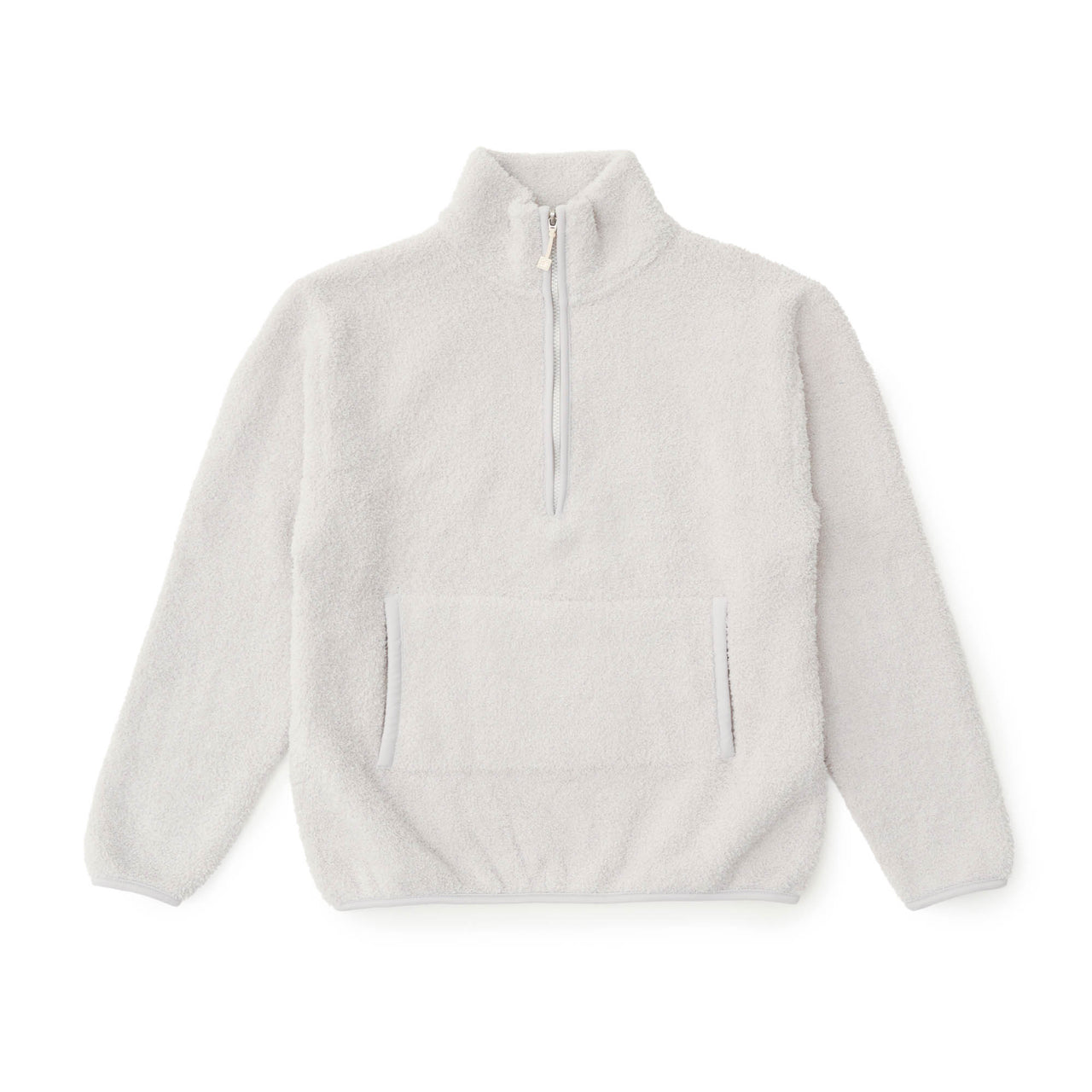 Pull Kashwere Unisexe Demi-zip - Crème Confort - Taille XXXL (3XL) - Idéal Loungewear