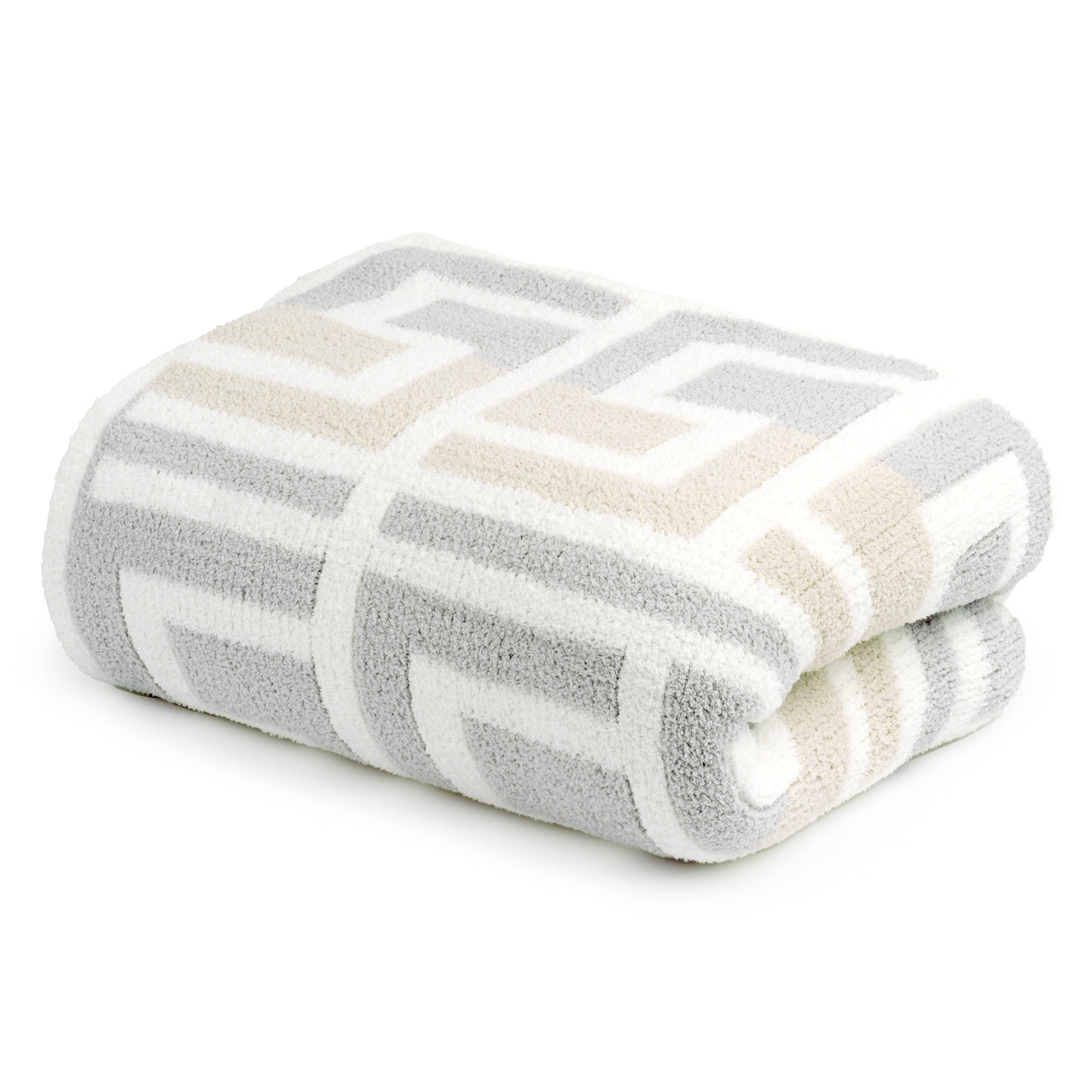 Greek Pattern Throw Blanket Kashwere