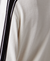 Creme/ Black Stripe