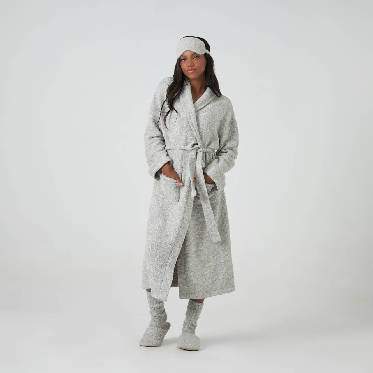 Closed Toe Heathered Slippers | Kashwere Closed Toe Heathered Slippers | Kashwere