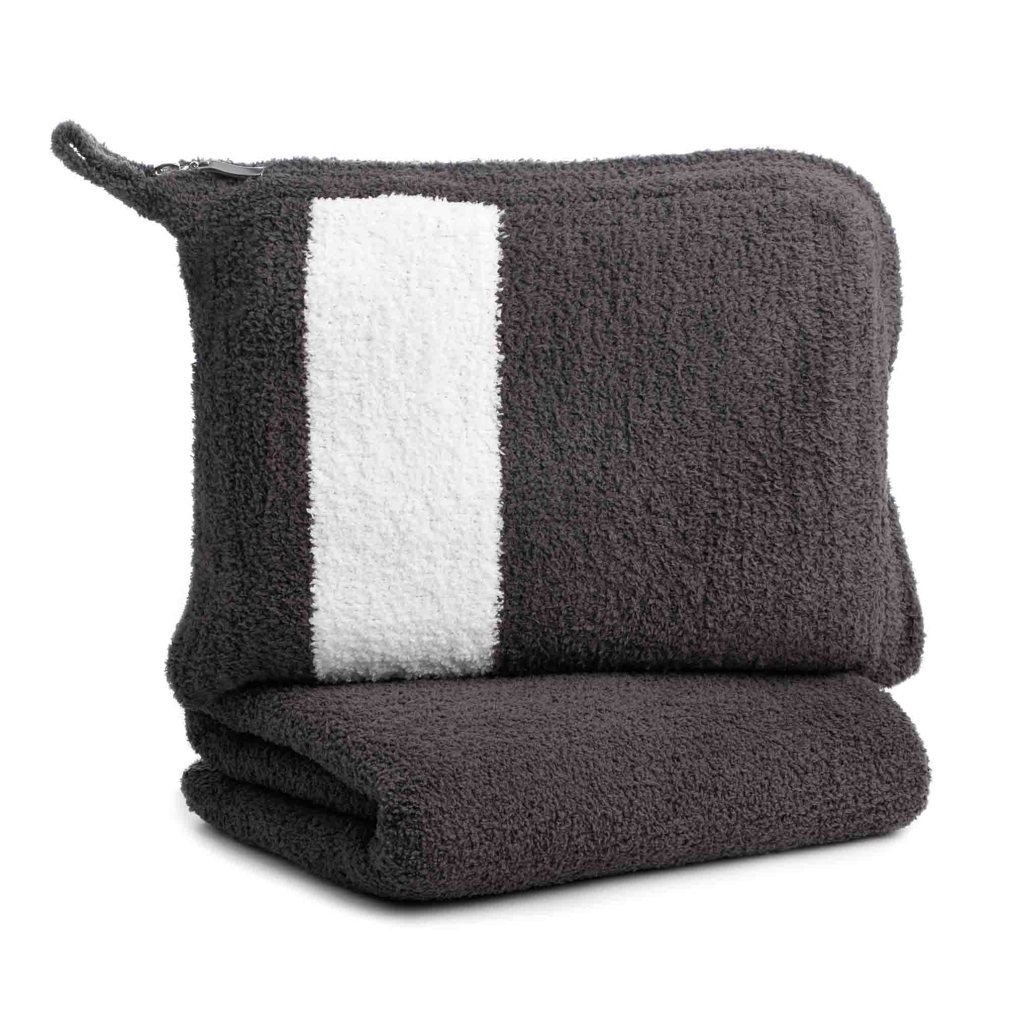 kashwere　TRAVEL BLANKET Travel Blankets - Stripe Pattern | Kashwere